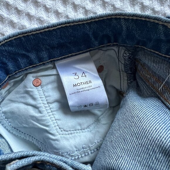 NWT Mother The Tomcat Roller Flare Jeans - Picture 9 of 12